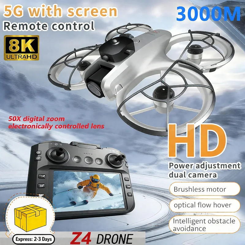 Kids Toys Drone - Novo Drone MINI Z4 4K Profissional