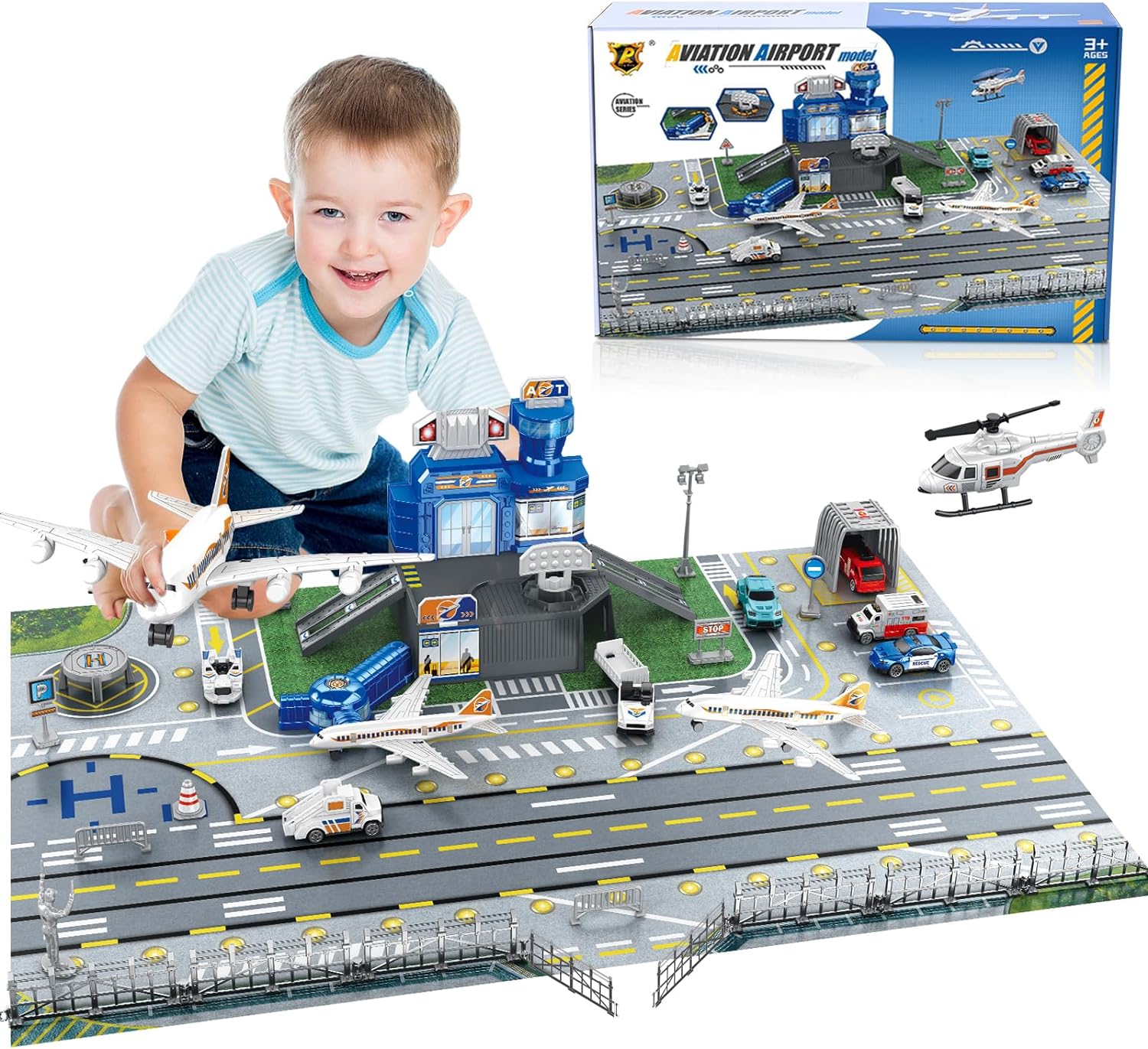 Kids Toys Xmas - Conjunto de brinquedos infantis com cenário