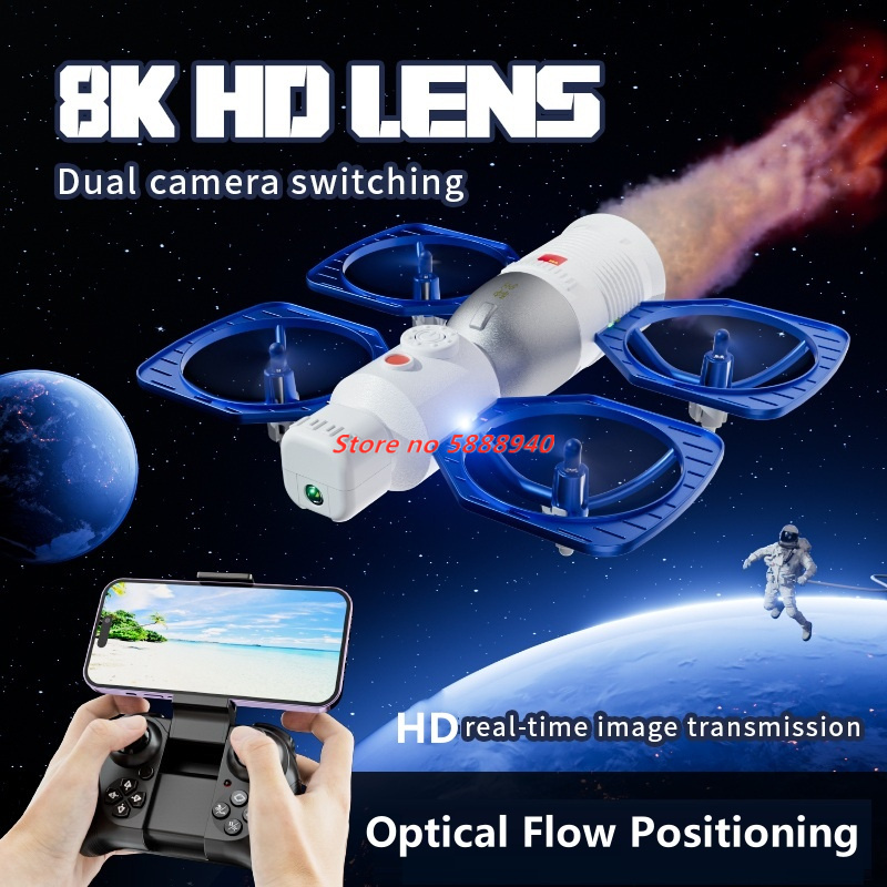 Kids Toys Under £5 - Câmera WIFI FPV HD 8K, Drone