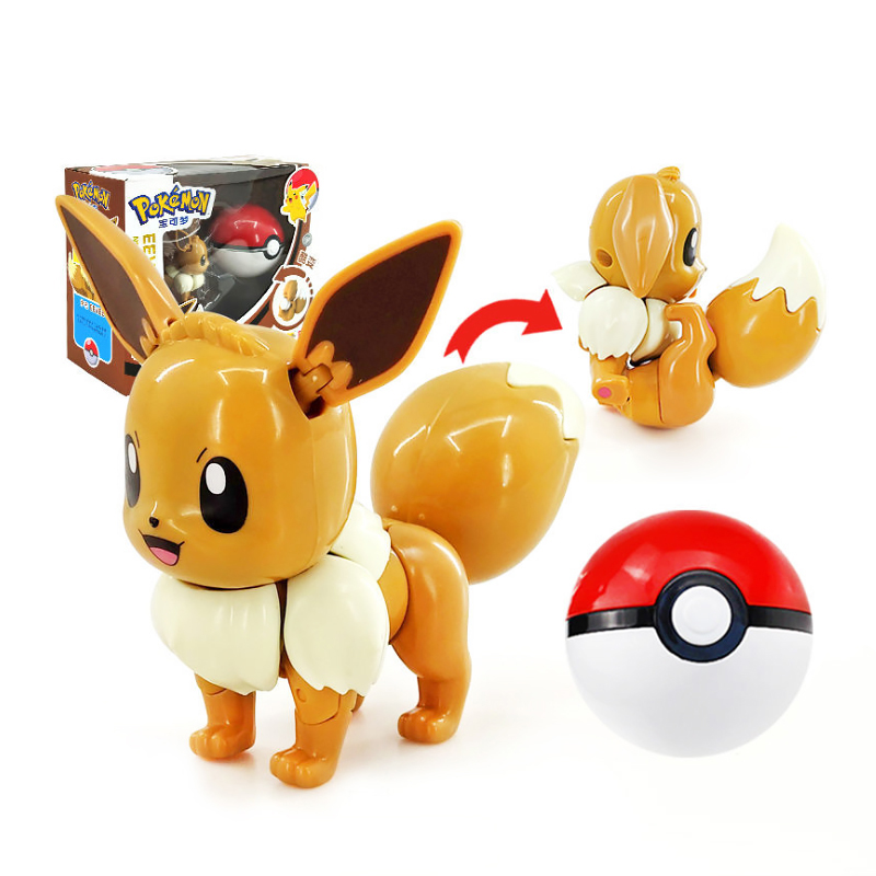 Kids Toys Under £5 - Novo Boneco de Ação Deformável Pokémon: