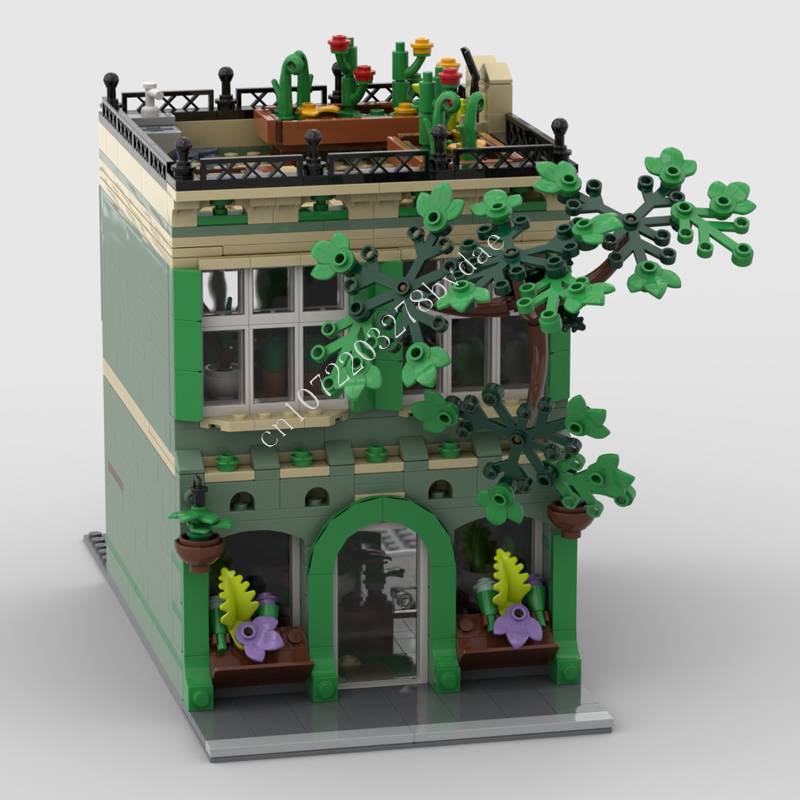 Kids Toys Shop - 1098 pçs planta loja moc streetview