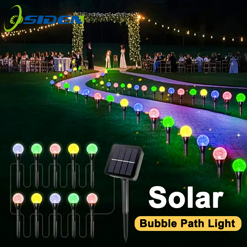 Bubble Machine Outdoor - Cordão de Luz Solar com 30