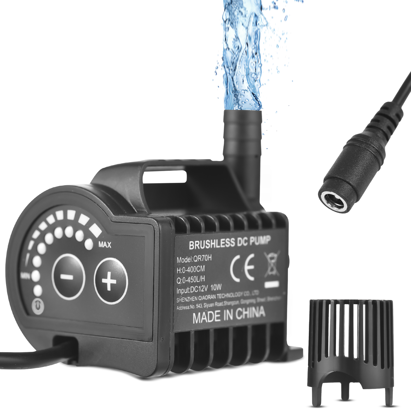 Bubble Machine Outdoor - Bomba de água submersível 12v, 8