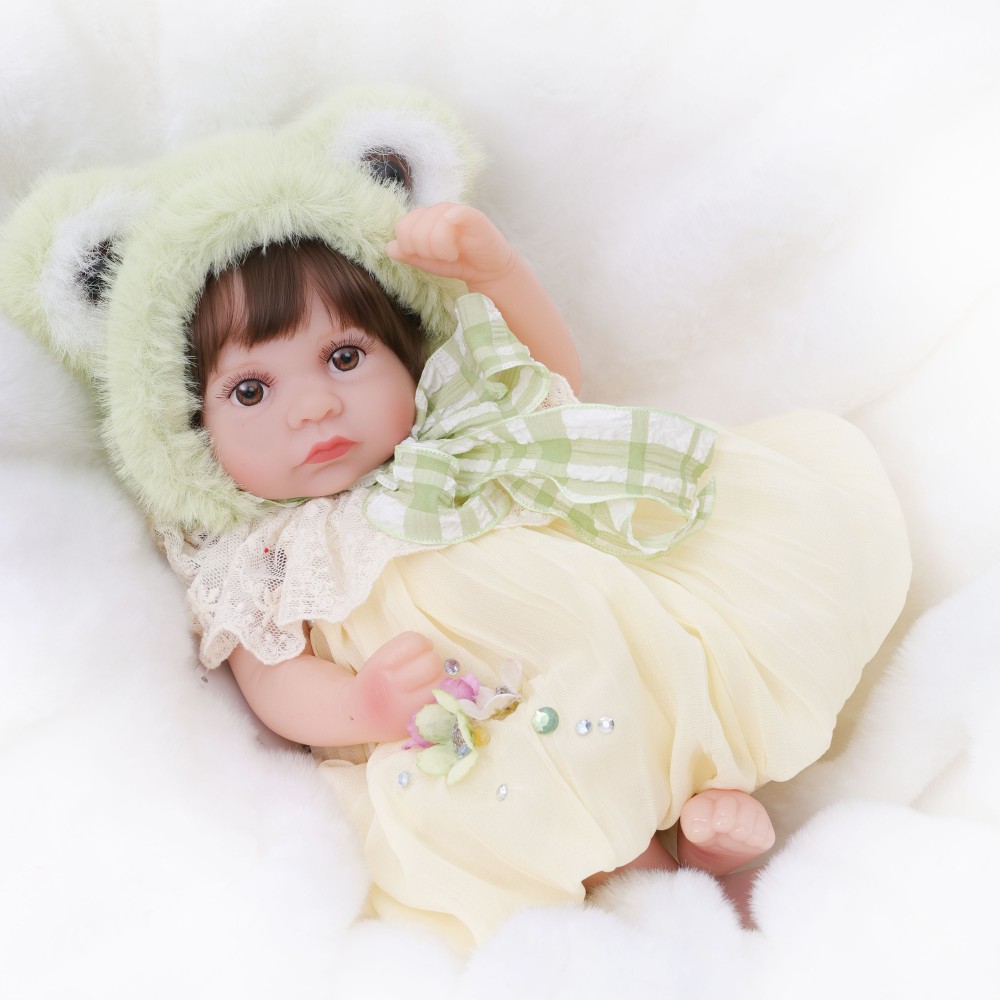 Kids Toys Xmas - Boneca de Vinil Realista Cloveray de