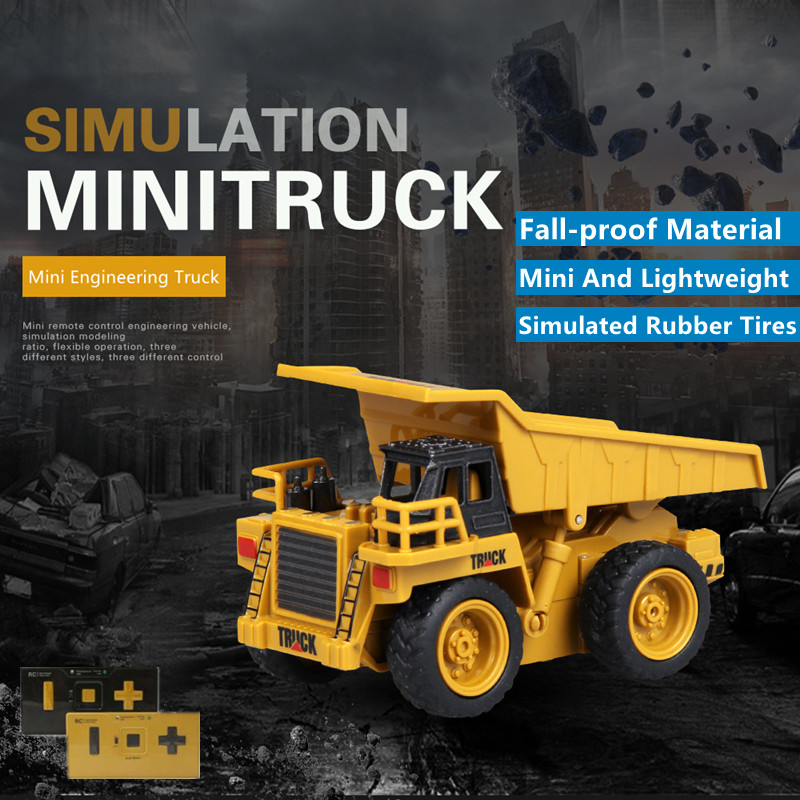 Kids Toys Under £5 - Mini volume de controle remoto bulldozer