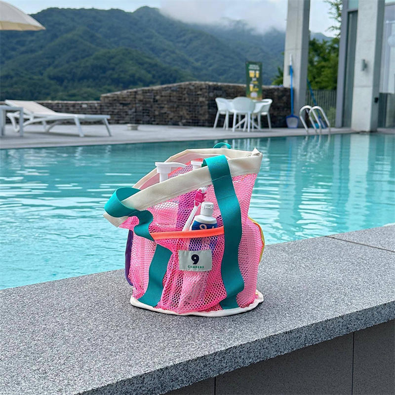Saco de malha de praia ao ar l - Kids Toys Shop avaliação e preço
