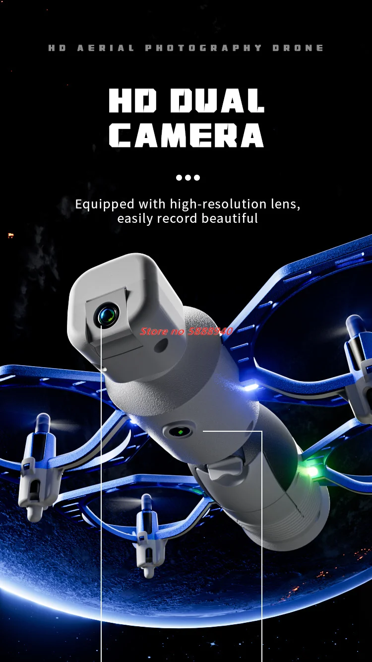 Câmera WIFI FPV HD 8K, Drone d - Kids Toys Under £5 avaliação e preço
