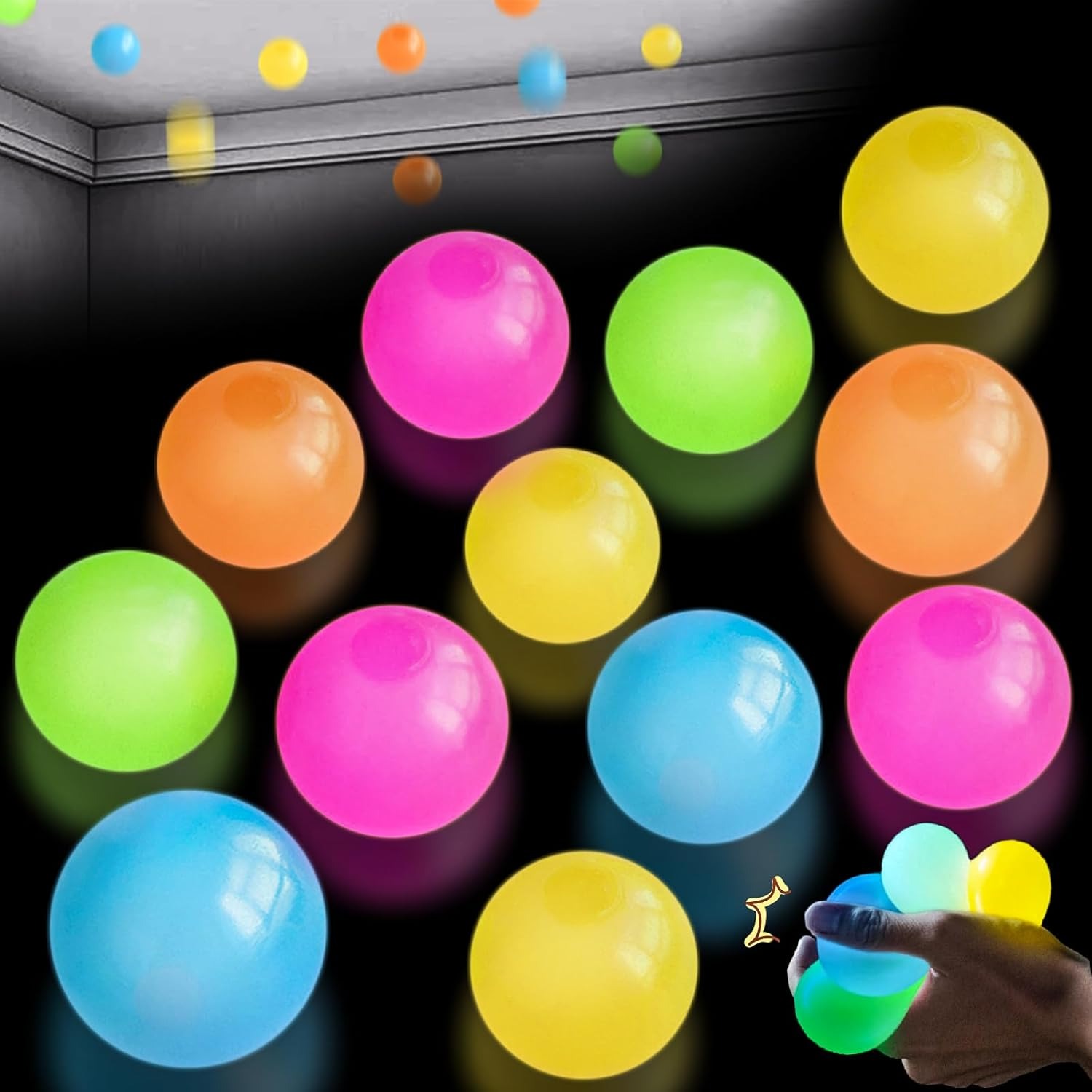 5/10 pces que brilham no escur - Kids Toys Under £5 avaliação e preço