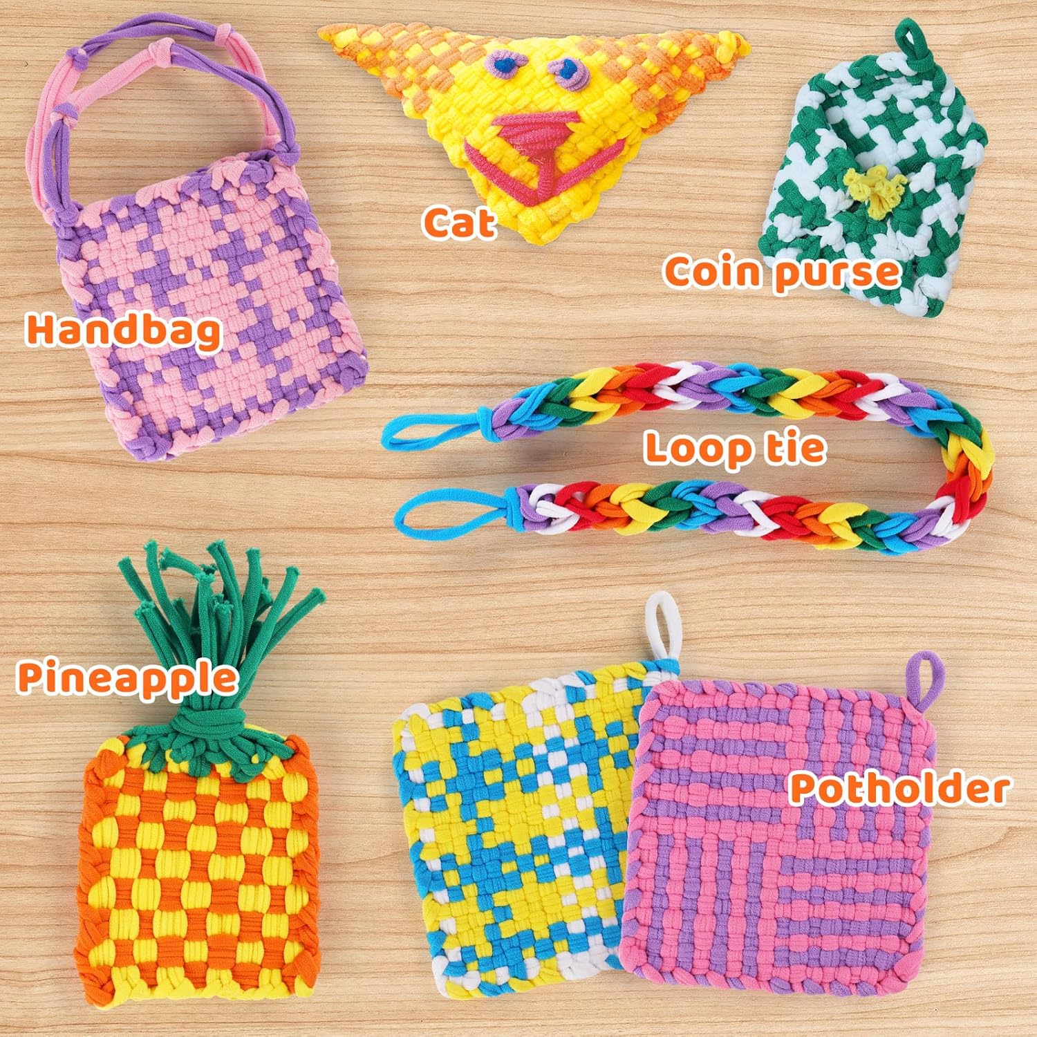 Kit de tear de tecelagem, brin - Kids Toys Under £5 avaliação e preço
