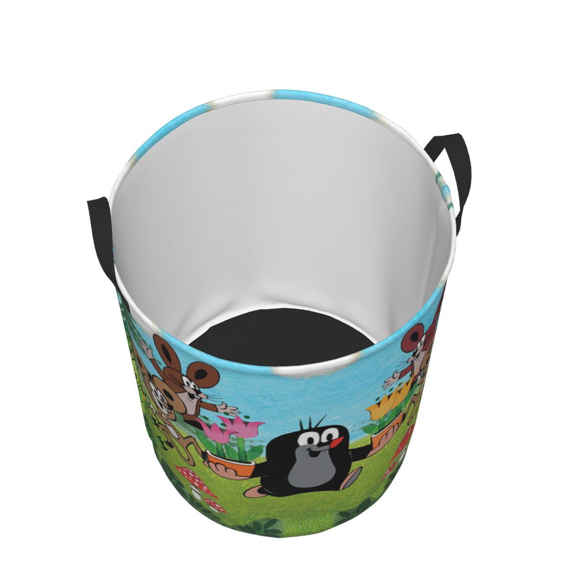 Feliz Mole Cesta de Lavanderia - Kids Toys Clearance avaliação e preço