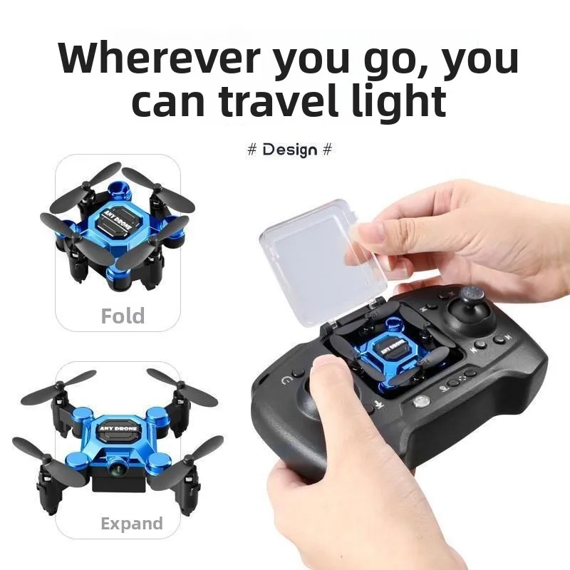 Mini Drone Dobrável com Câmera - Kids Toys Drone avaliação e preço