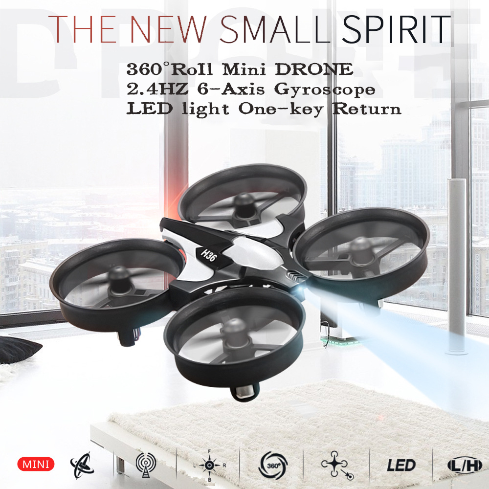 Drone Mini JJRC H36 2.4G com M - Kids Toys Drone avaliação e preço