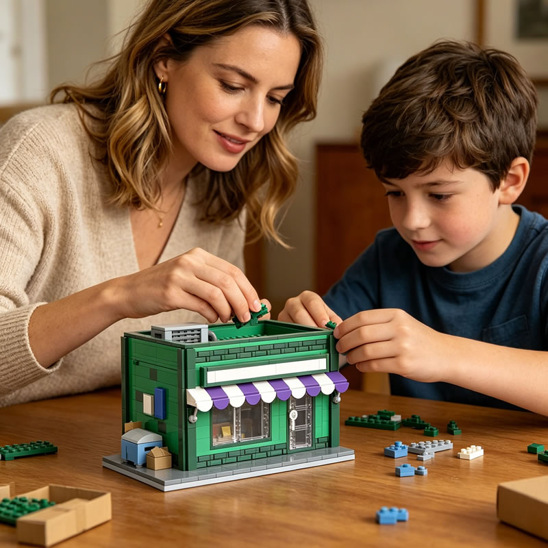 Blocos de Montar MOC Modular M - Kids Toys Shop avaliação e preço