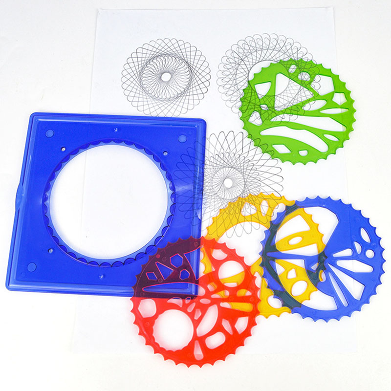 Régua Geométrica Espiral 5 em  - Kids Toys Under £5 avaliação e preço