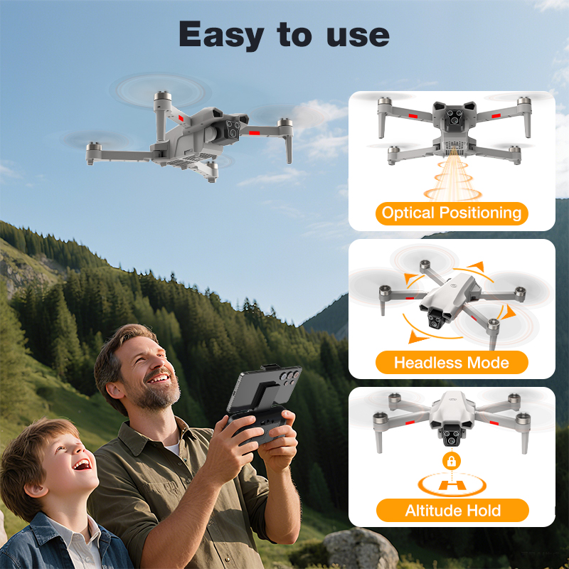 NOVO Drone L017 Pro Brushless  - Kids Toys Drone avaliação e preço