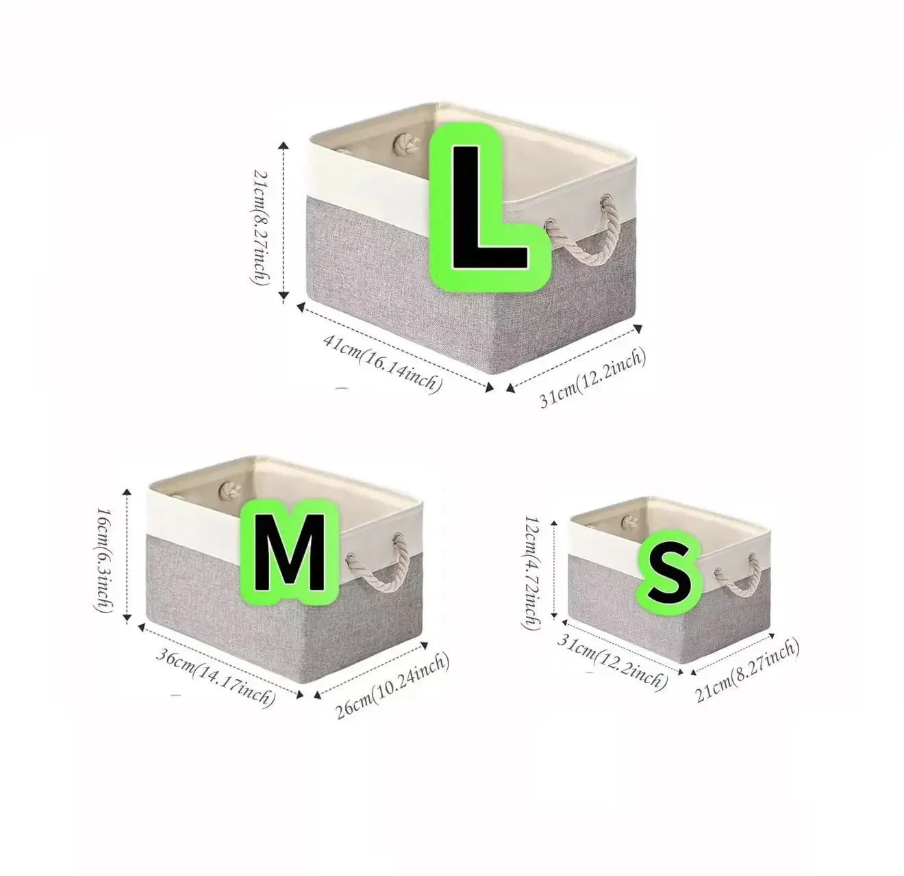 Cesta de Armazenamento Dobráve - Kids Toys Clearance avaliação e preço